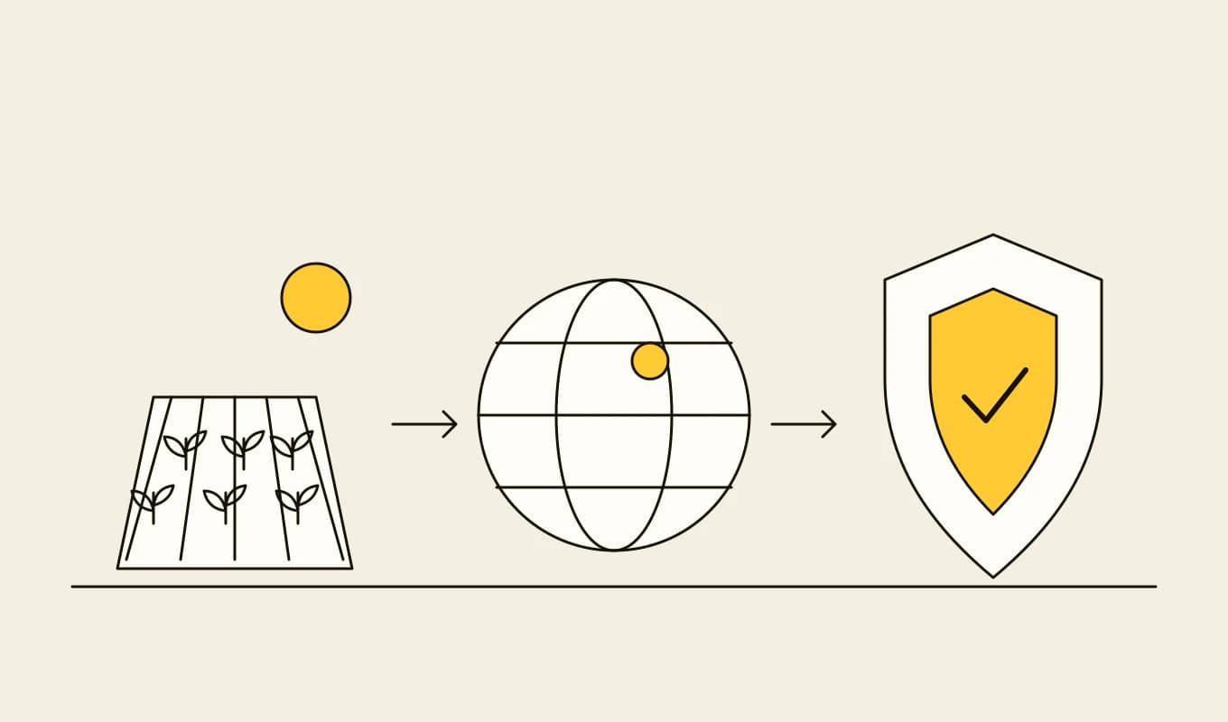 Drawing for EUDR compliance and plot-level traceability software