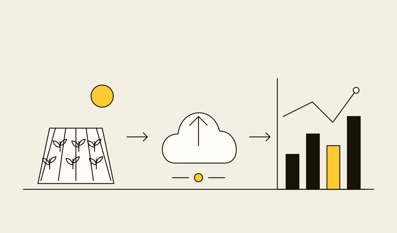 Drawing for Farm data platform and analytics