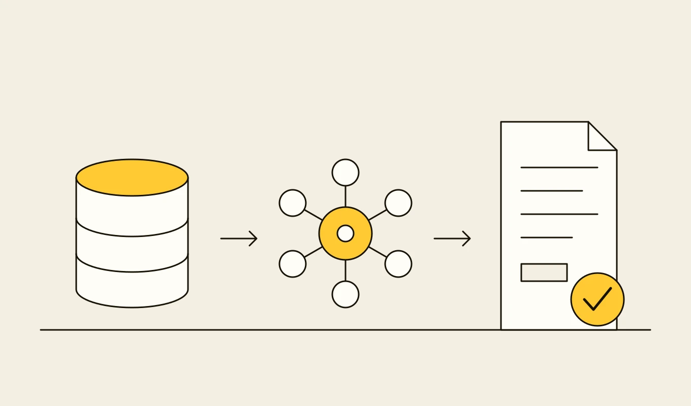 Drawing for Master data management for customers, materials and assets
