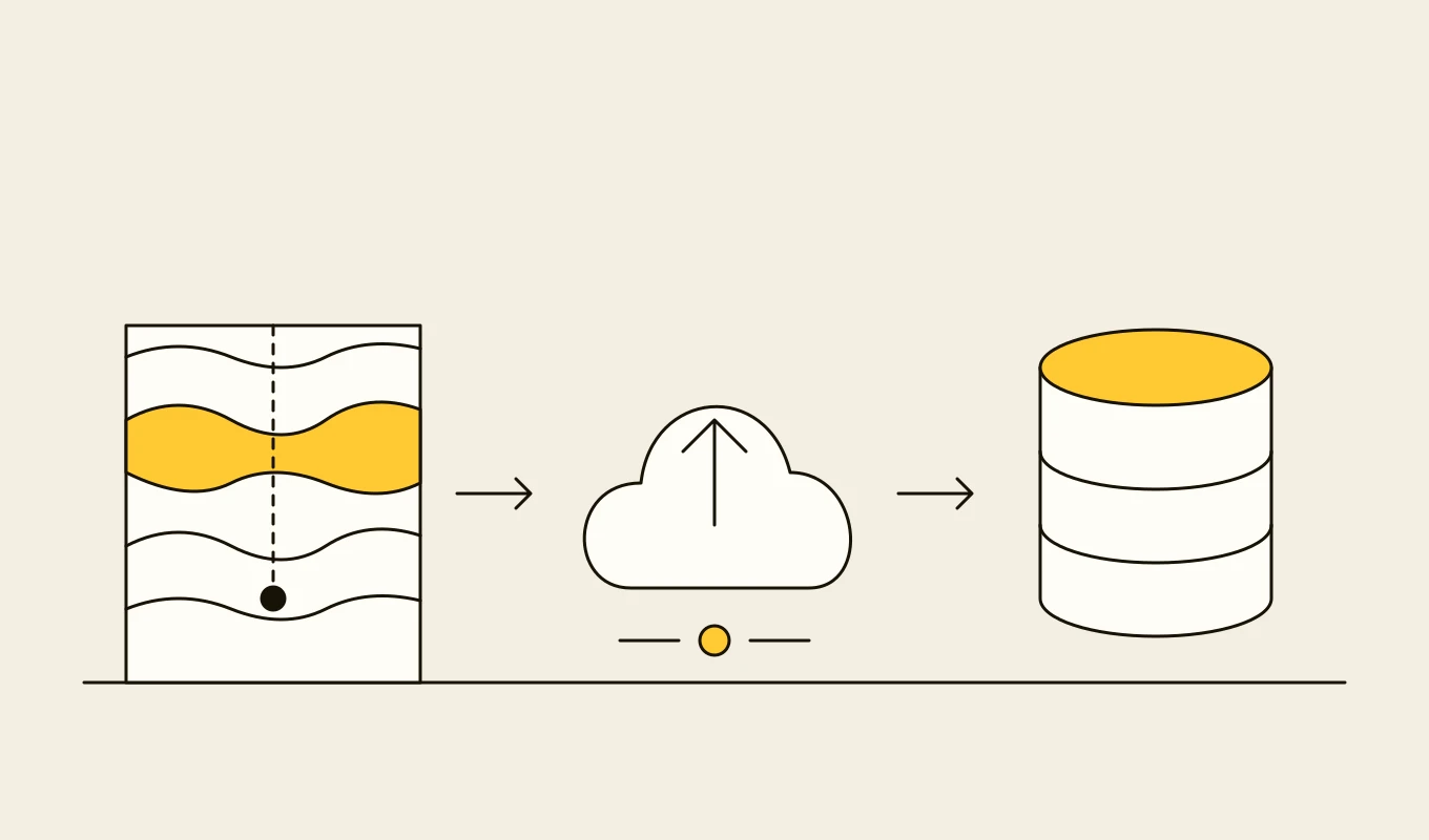 Drawing for OSDU data platform implementation