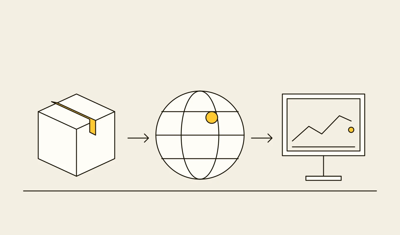 Drawing for Supply chain visibility platform